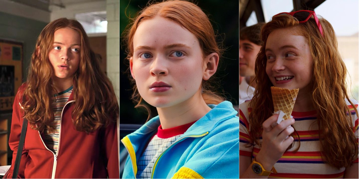 Max Mayfield throughout the 3 seasons of Stranger Things she's been in