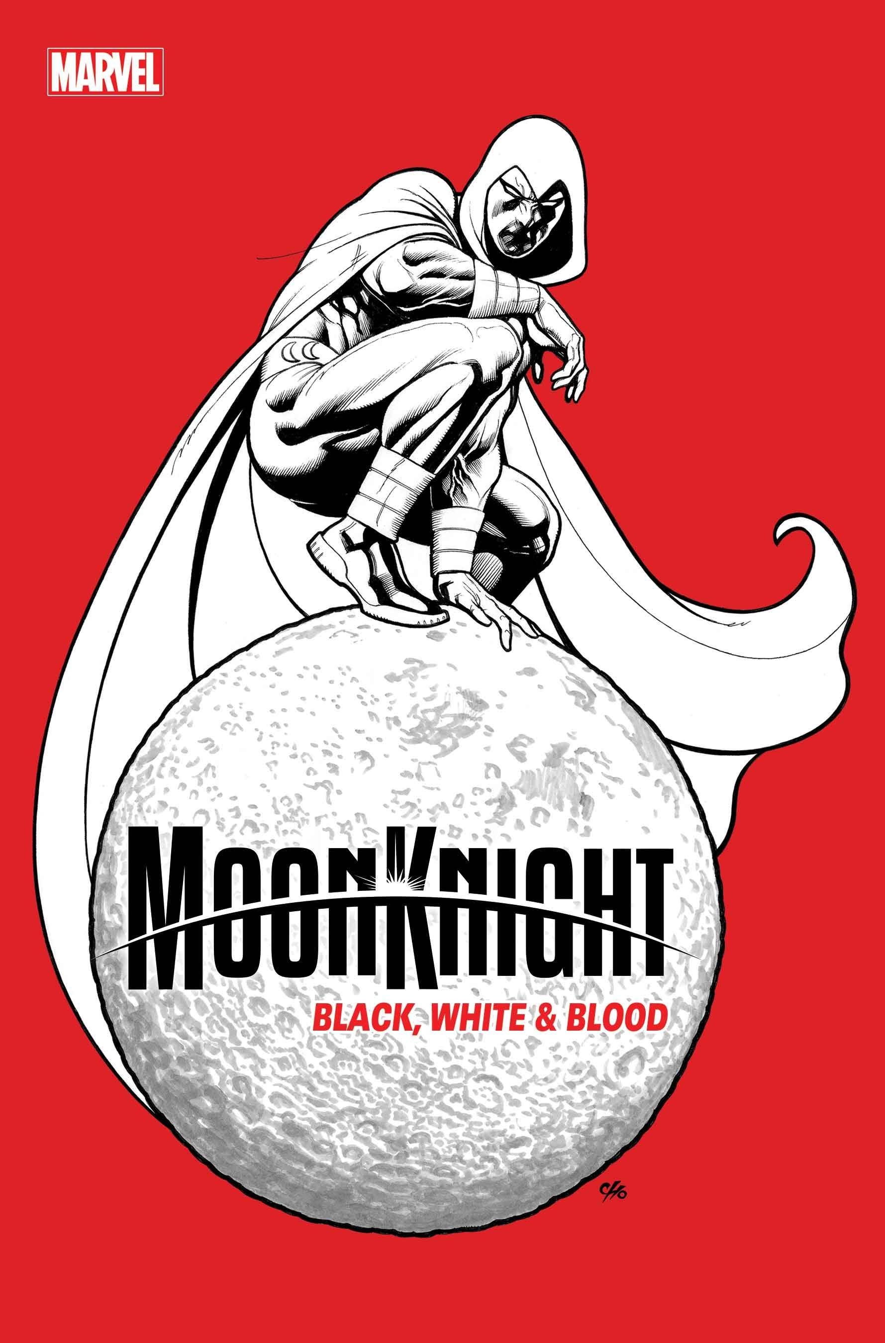 Moon Knight Black, White & Blood #3 cover