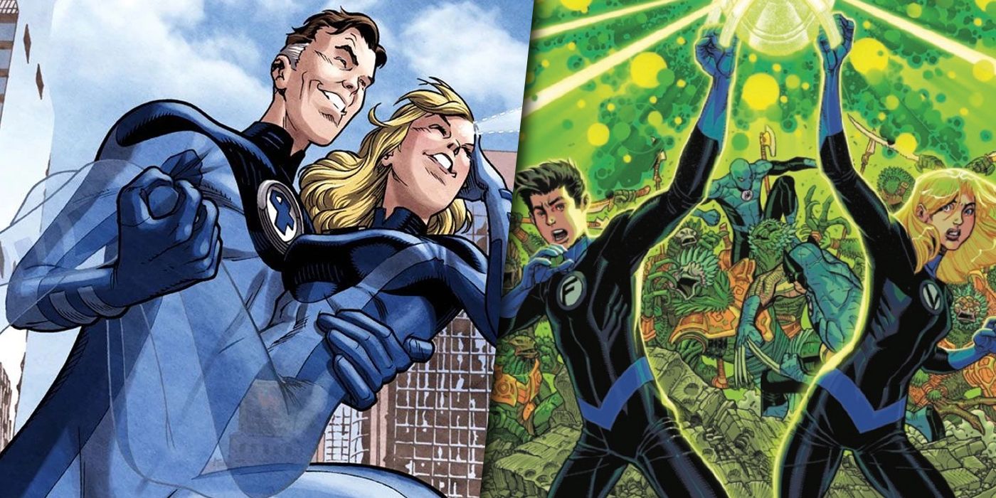 Franklin ve Valeria Richards ile Bay Fantastik ve Görünmez Kadın