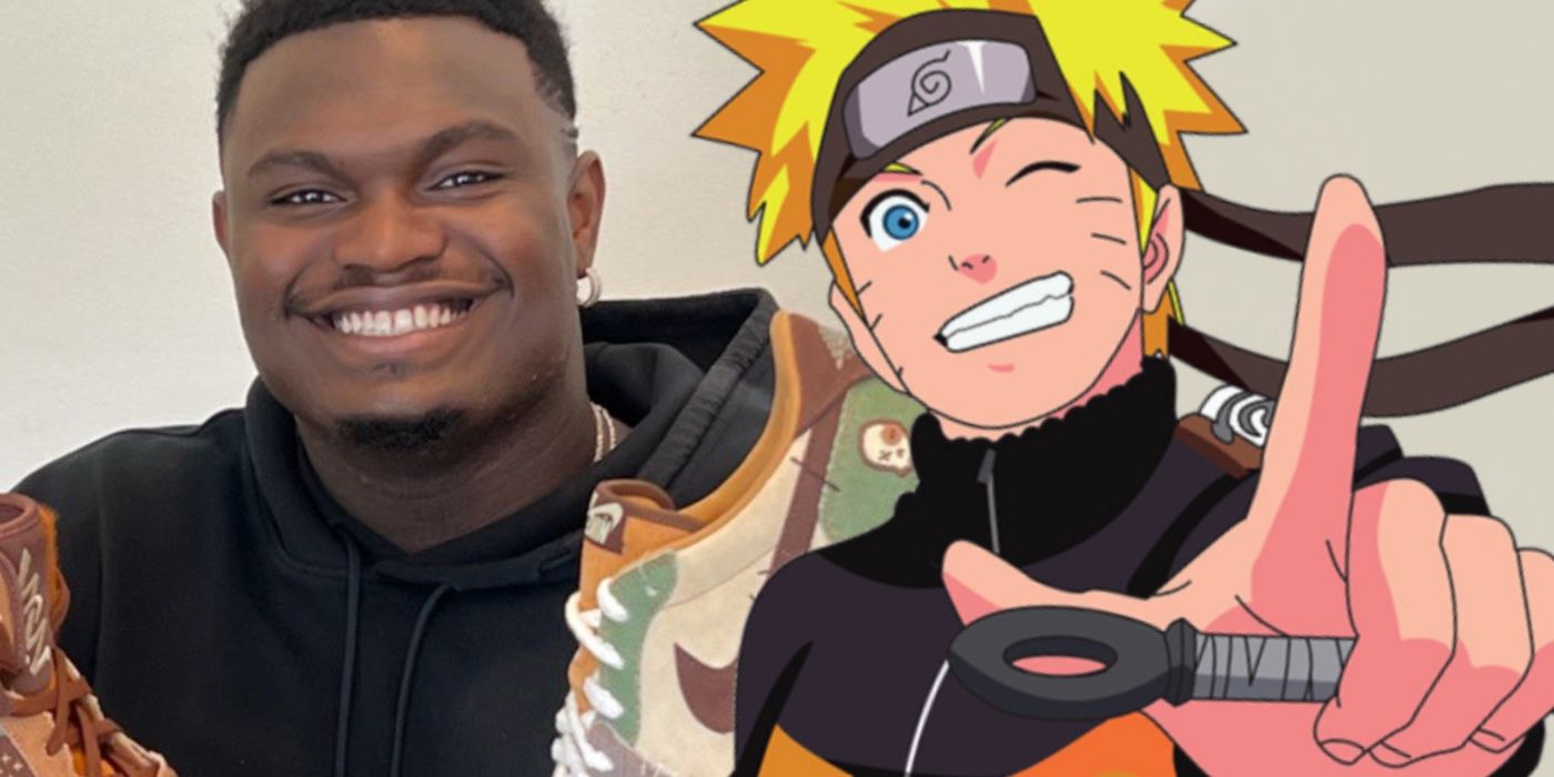 Naruto Studio Unveils New Art Depicting Zion Williamson as a Ninja