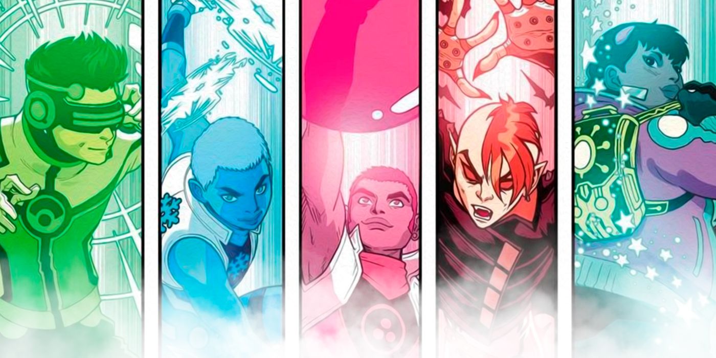 The New Warriors relaunched team in Marvel Comics