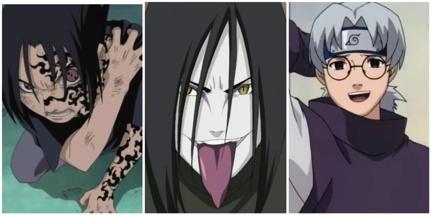 naruto and sasuke vs orochimaru