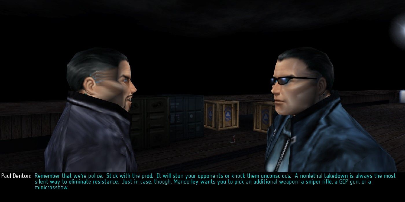 Paul Scolds JC In Deus Ex