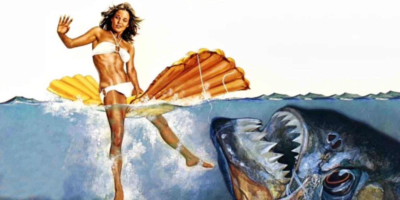 Piranha'nın (1978) resmi film afişinden kırpılmış bir görüntü
