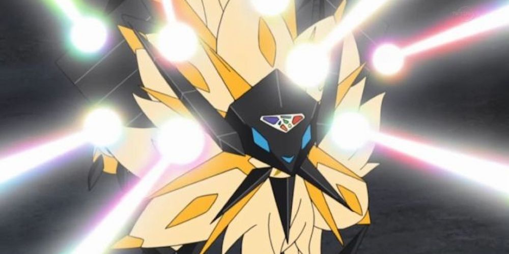 Anime Pokemon Dusk Mane Necrozma Prismatic Laser