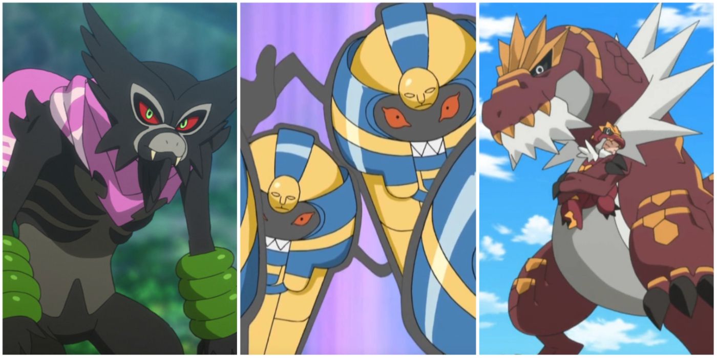 Pokemon Look Like Digimon Zarude Cofagrigus Tyrantrum Trio Header