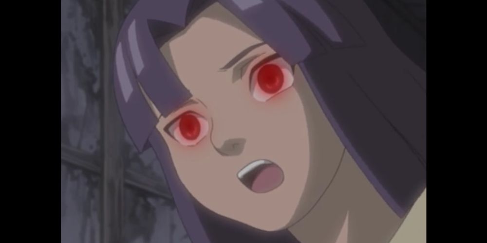 Ranmaru's Eyes Glow Red In Naruto