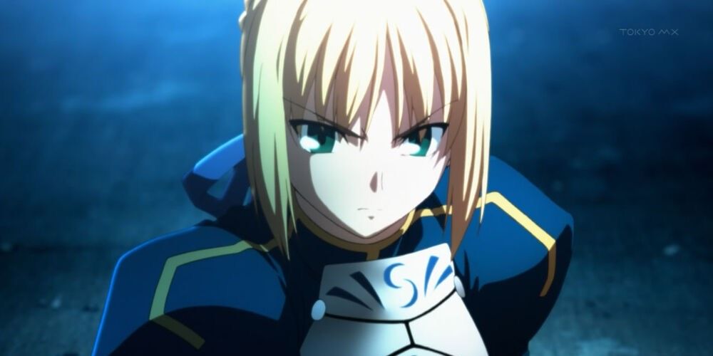 Saber from Fate/Stay Night: Unlimited Blade Works.