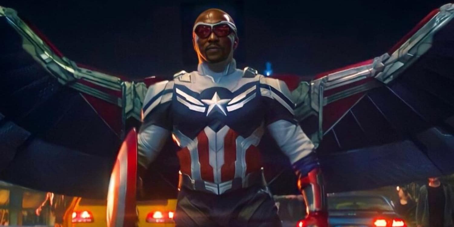Sam WIlson/Captain America from The Falcon and the Winter Soldier