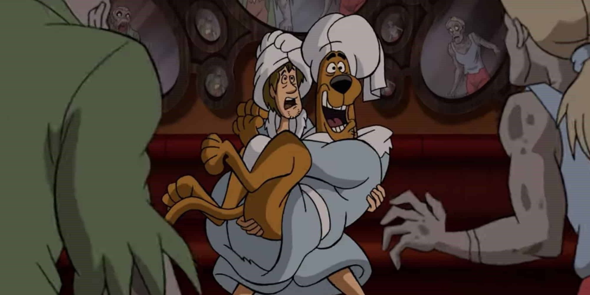 Shaggy Rogers and Scooby Doo in Scooby Doo: Return to Zombie Island movie
