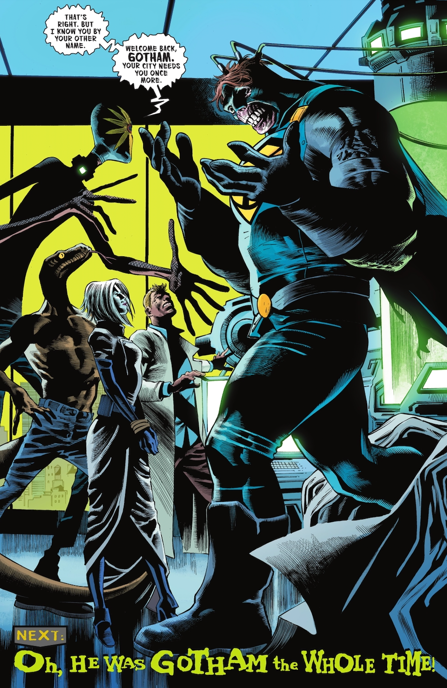 DC Reveals Its Fake Bane's Identity