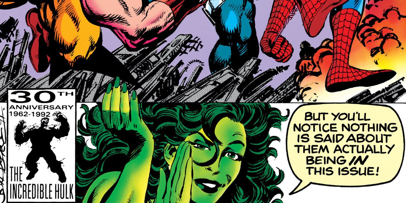 Top 10 Fourth Wall Breaks In John Byrne's She-Hulk Comics