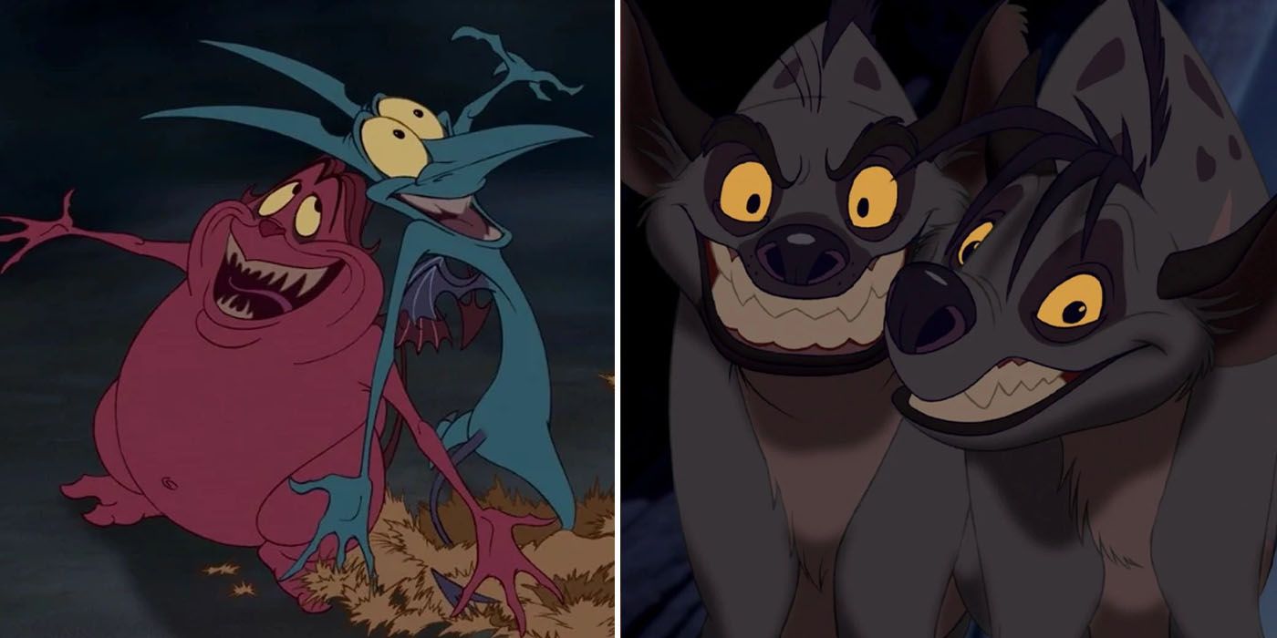 Shenzi And Banzai In The Lion King And Pain And Panic In Hercules