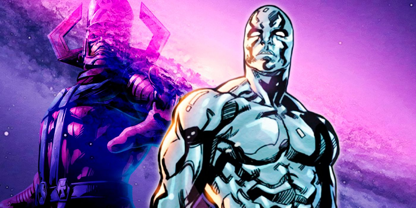 Marvel's Silver Surfer and Galactus