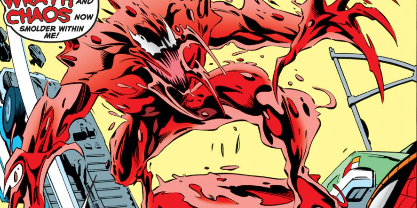 Silver Surfer as the Carnage Cosmic in Marvel Comics
