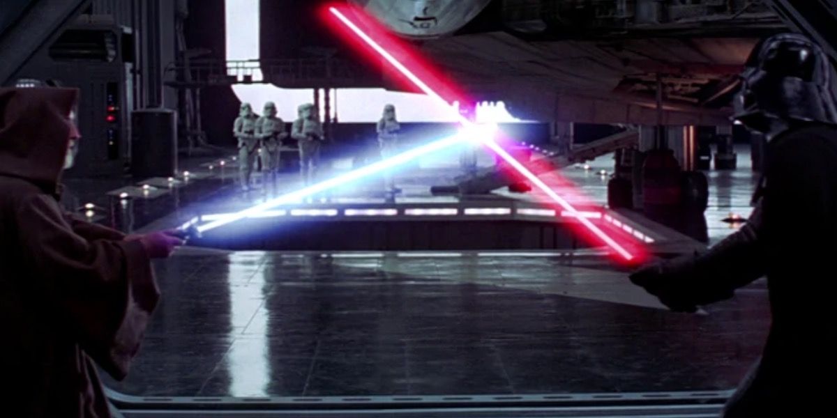 Star Wars Lightsaber — Darth Vader and Kenobi