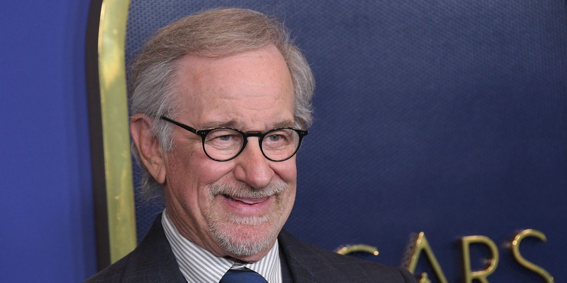 Steven Spielberg smiling at The Oscars