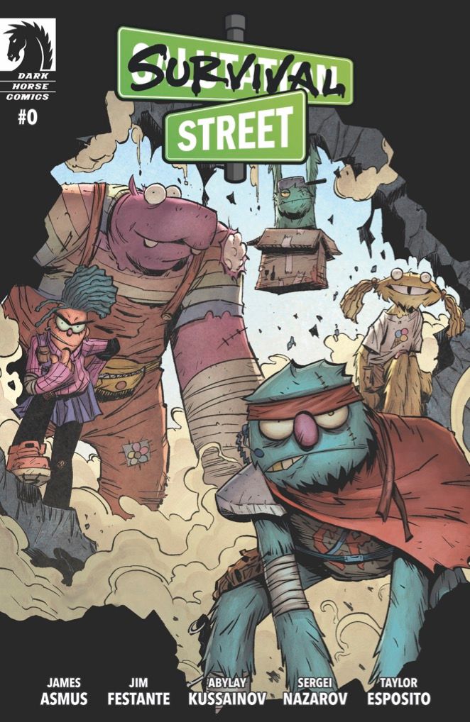 Survival Street: Read the First Issue of Dark Horse's Gritty Sesame Street Parody