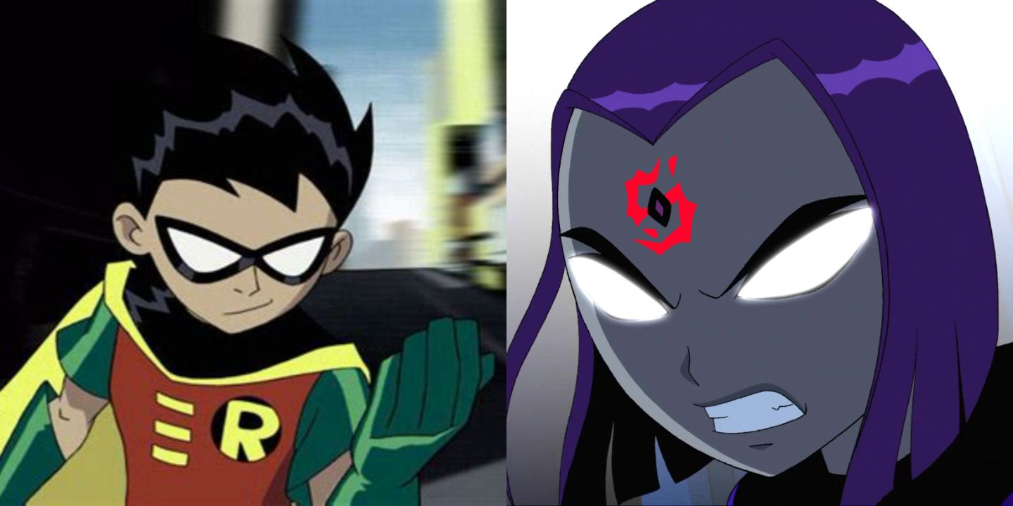 Robin and Raven from Teen Titans