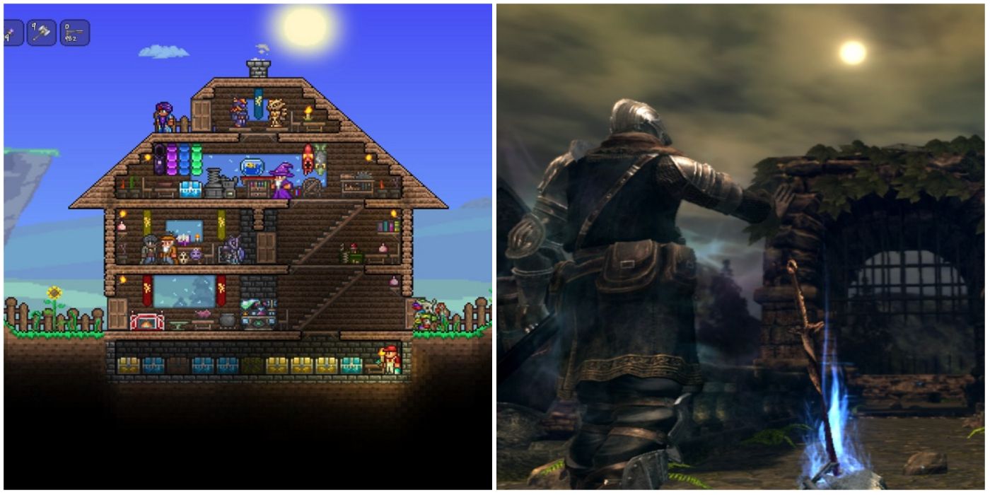 Terraria And Dark Souls Featured