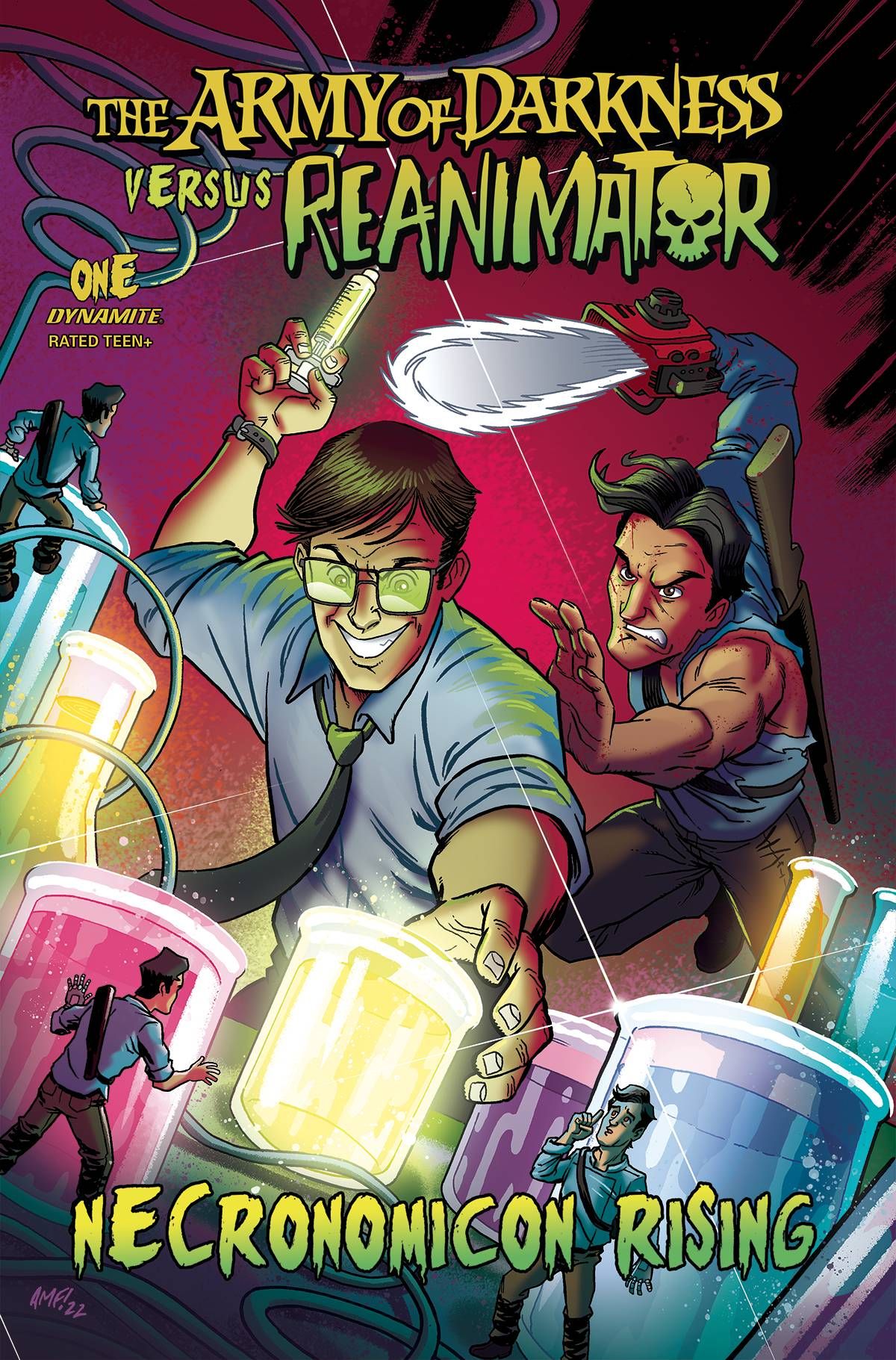 The Army of Darkness vs Reanimator #1 cover