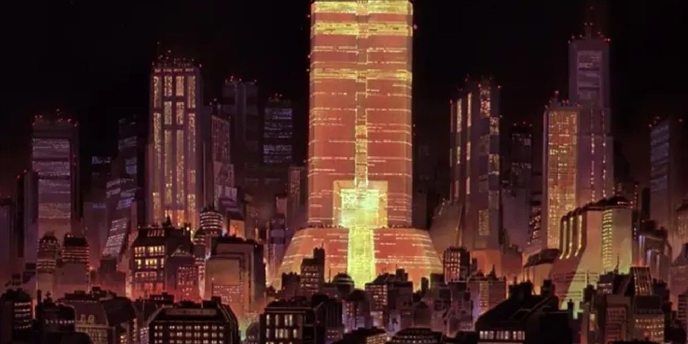 The center of Neo Tokyo in Akira.
