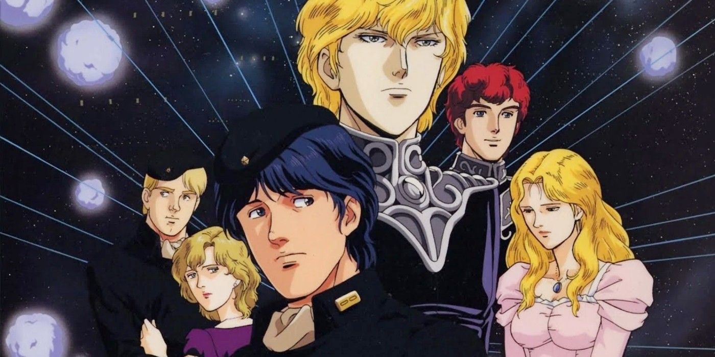 The heroes in Legend Of The Galactic Heroes.