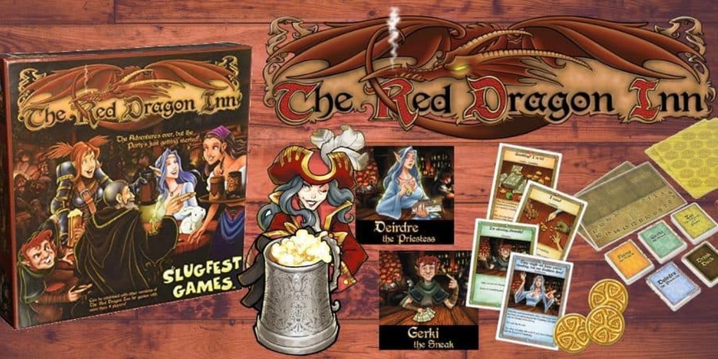 An image of The Red Dragon Inn board game.