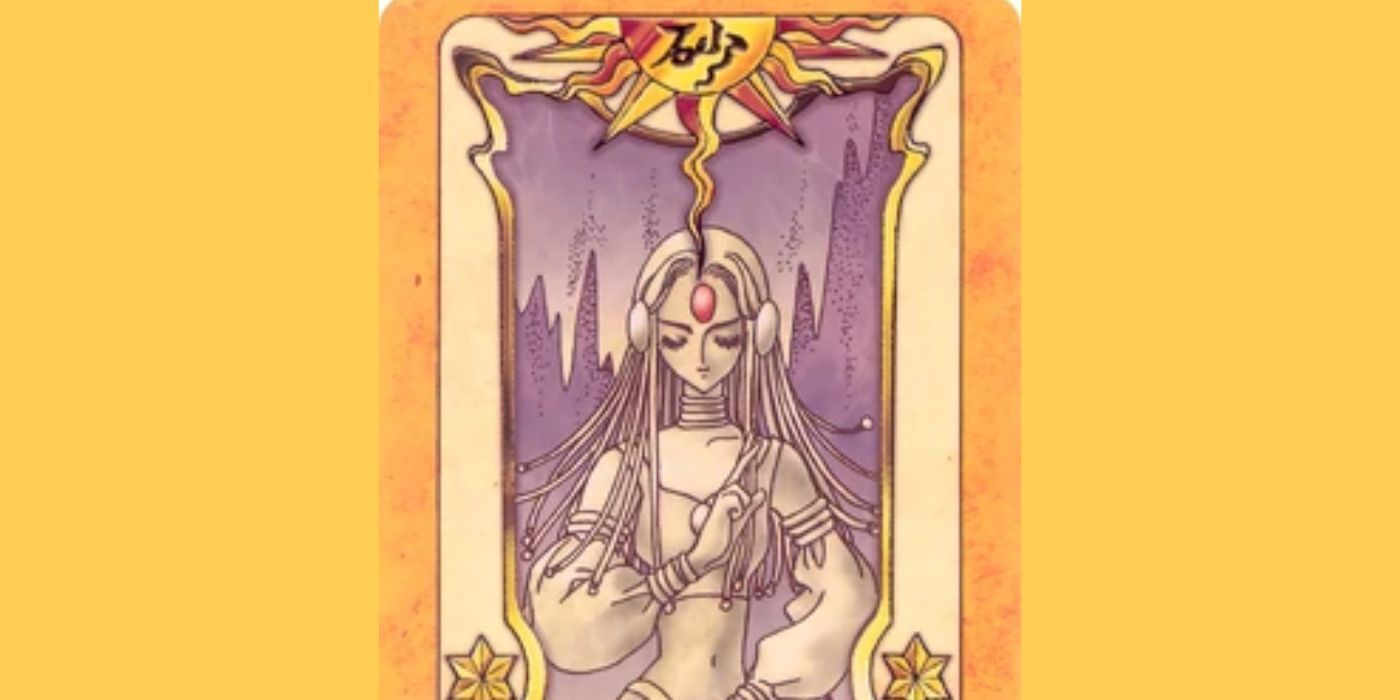 The Sand card from Cardcaptor Sakura.