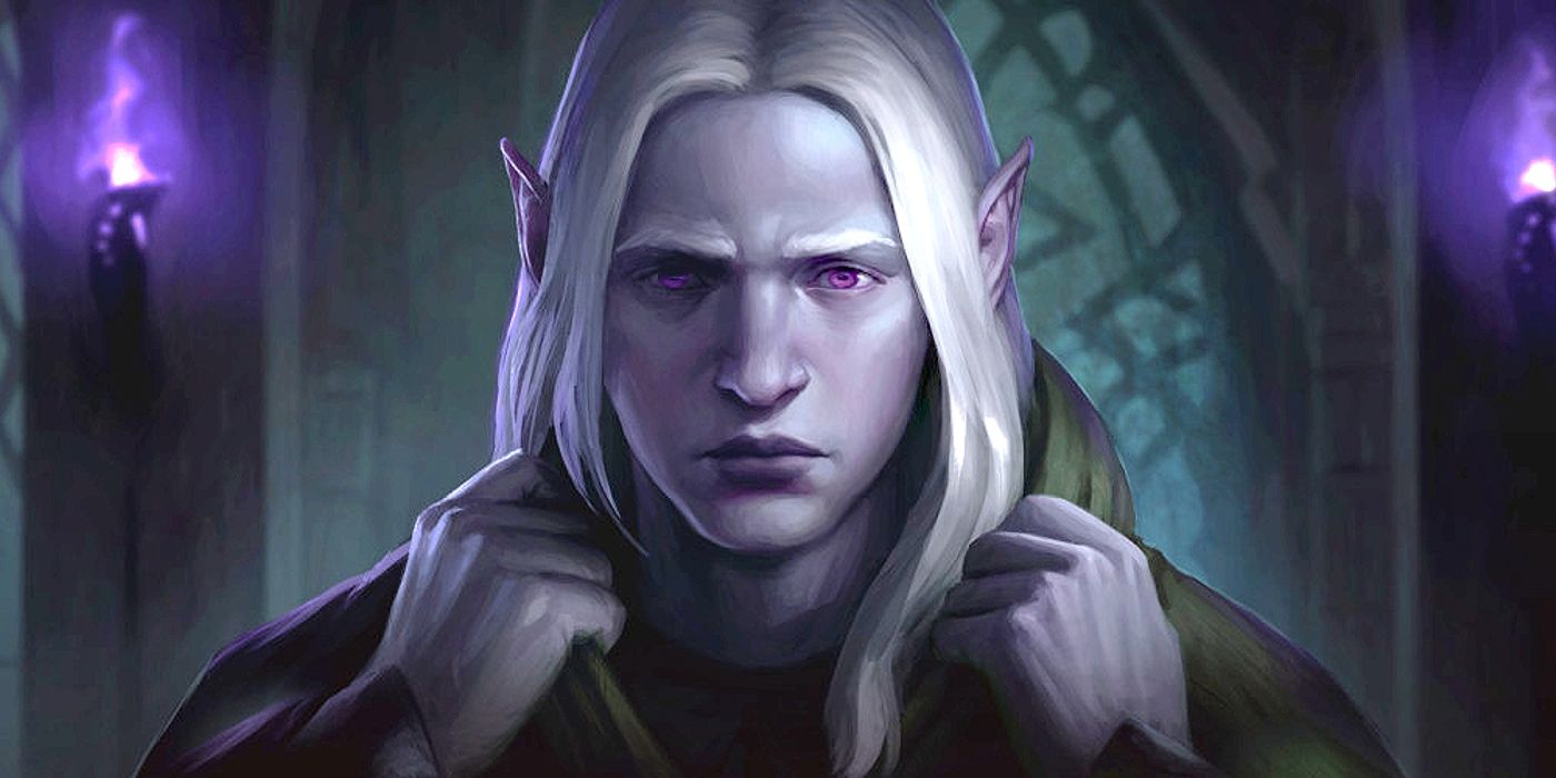 O elfo drow Drizzt Do'Urden em DnD