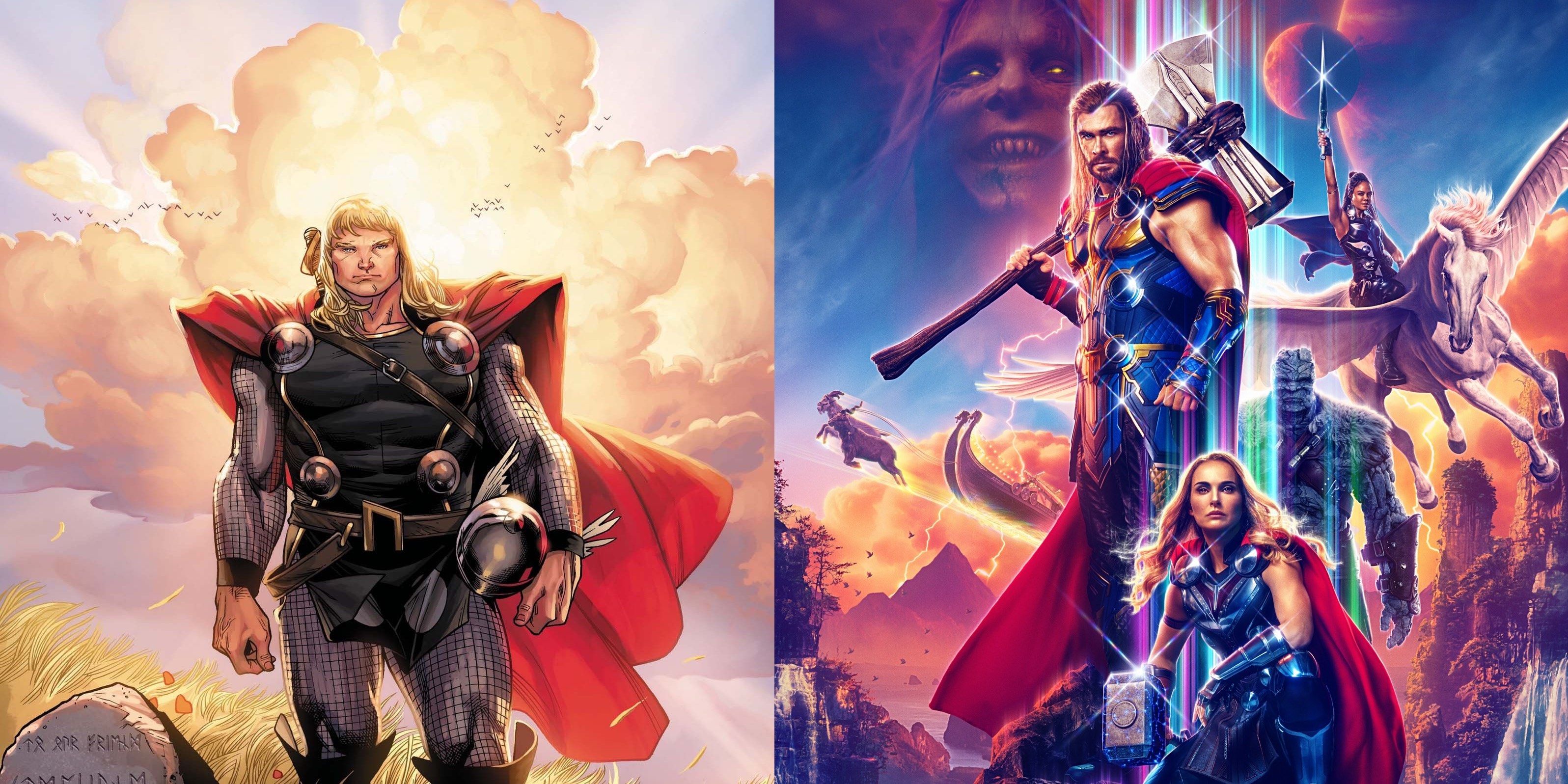 Thor Comics For Love & Thunder