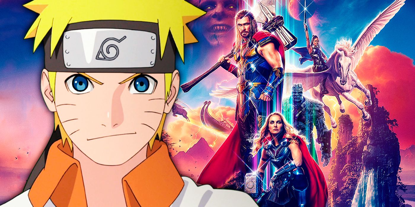 Naruto's big move was used in Thor: Love and Thunder against Gorr