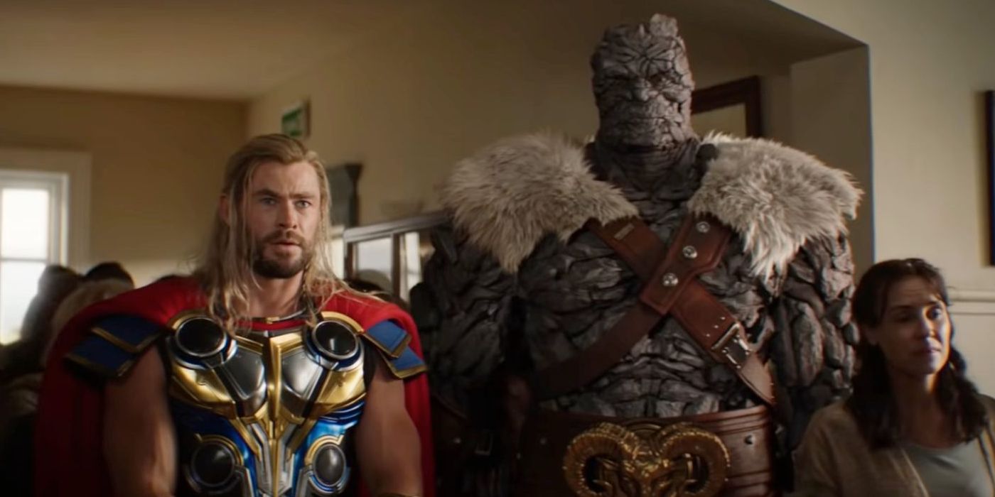Thor and Korg from Thor Love and Thunder