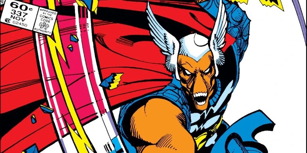 Beta Ray Bill na capa de Thor Vol 1 Edição 337