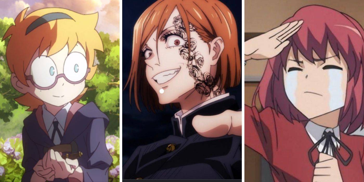 Anime characters with short red hair