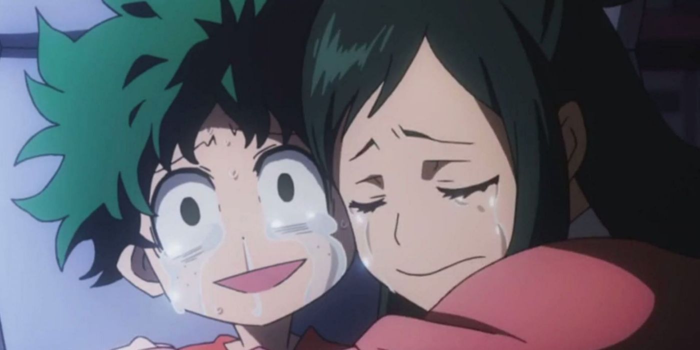 Izuku e Inko Midoriya de My Hero Academia