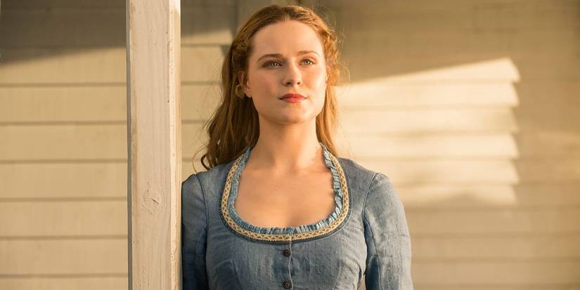 Dolores Abernathy is in the opening scenes of Westworld
