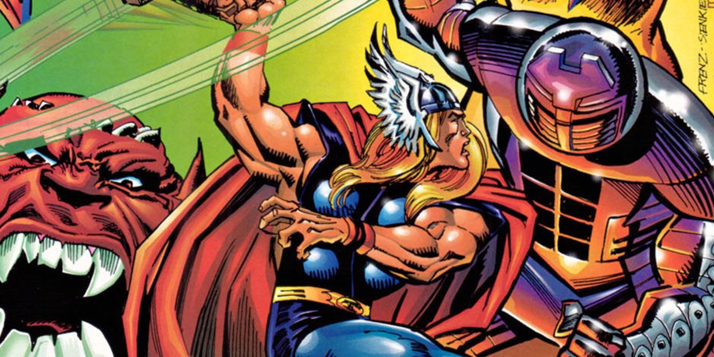 Thor rules Asgard and fights the Destroyer