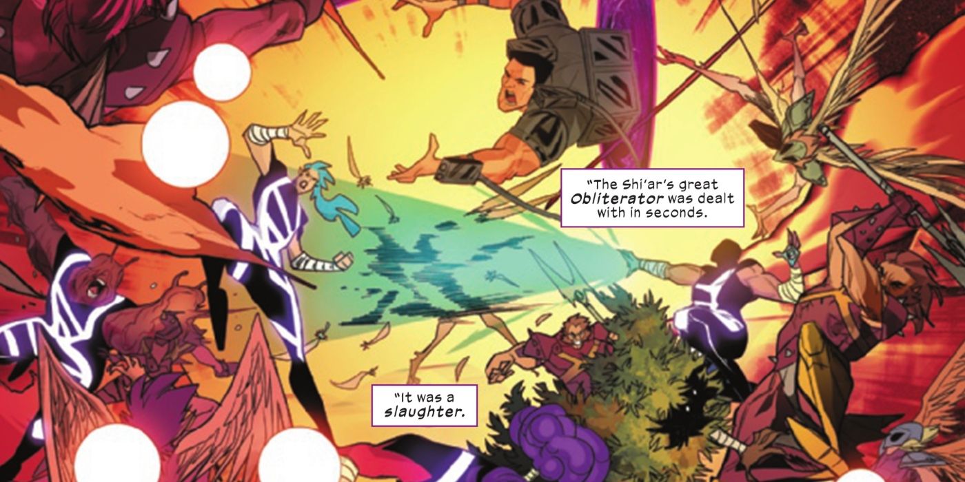X-Men Marauders Mutant Shi'Ar War 1