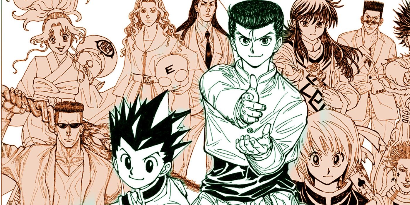 YuYu Hakusho, Hunter X Hunter Creator Debuts Nostalgic New Art