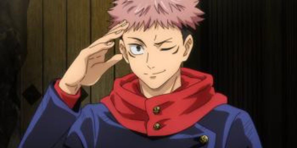 Yuji Itadori from Jujutsu Kaisen anime