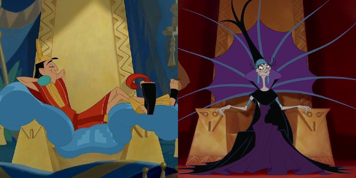 Yzma and Kuzco The Emperor's New Groove