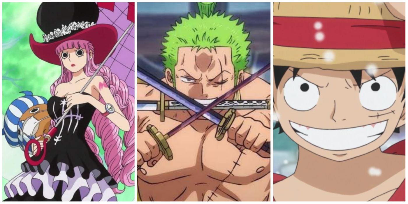 Zoro luffy and perona