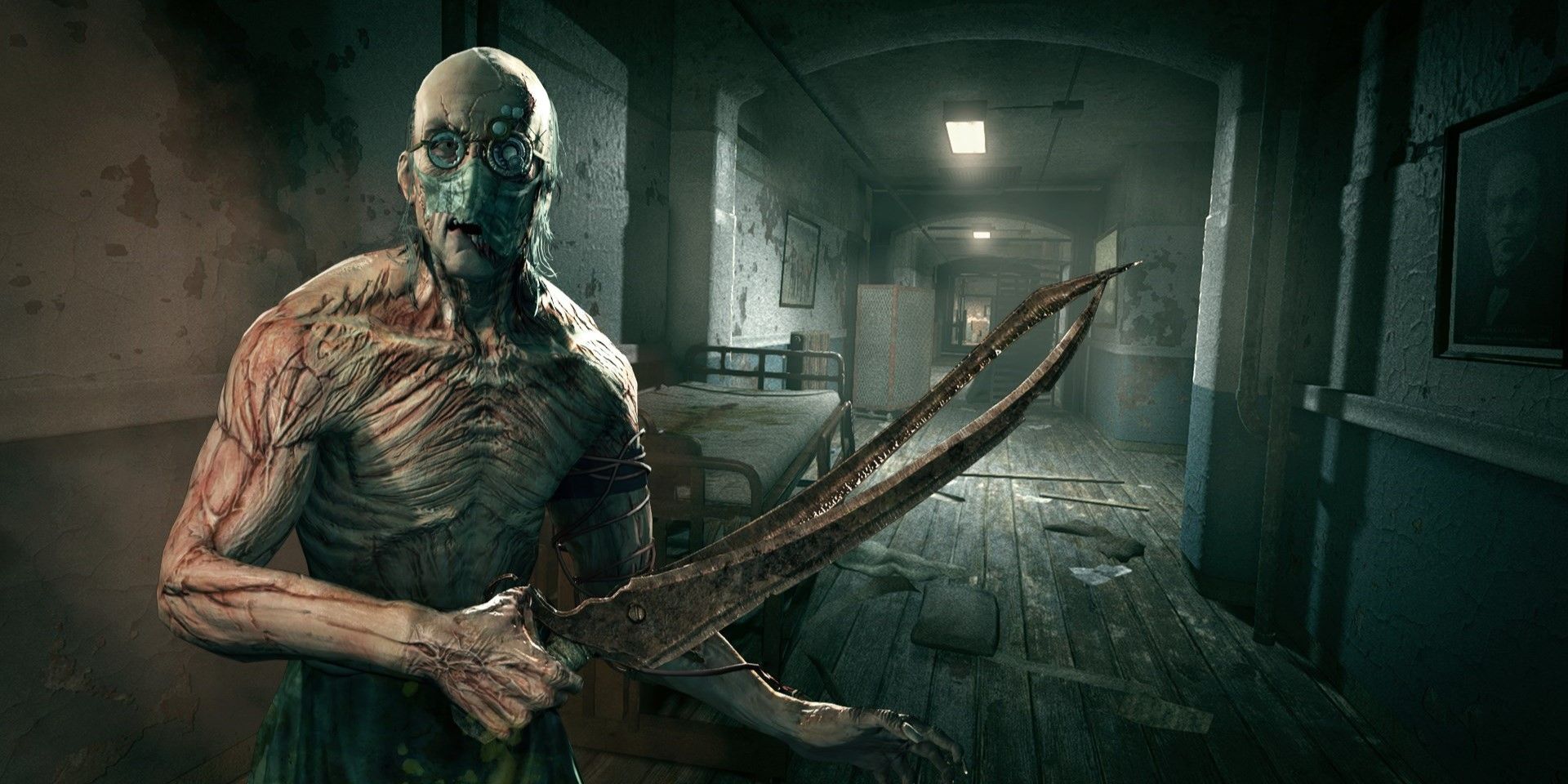 Promo art of Richard Trager from Outlast