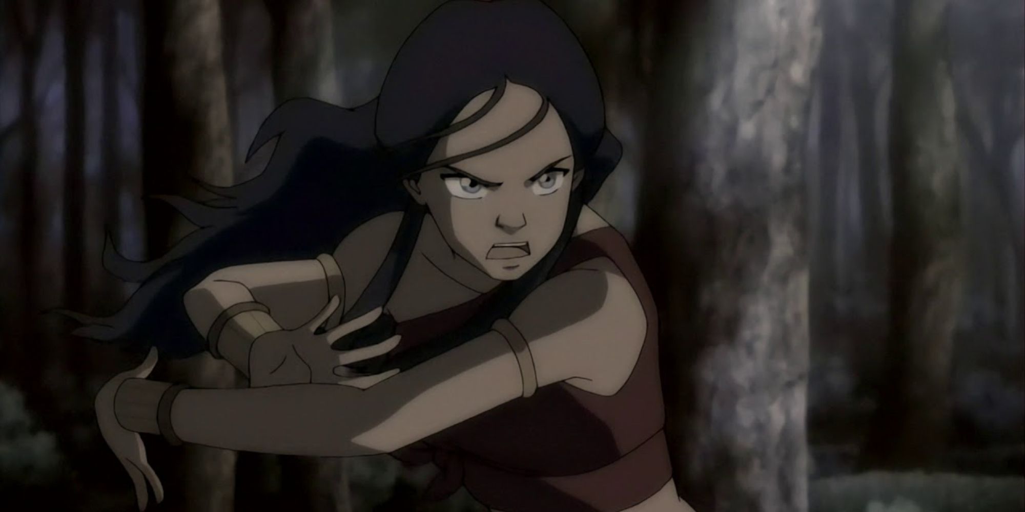  Katara bloodbending in Avatar: The Last Airbender.