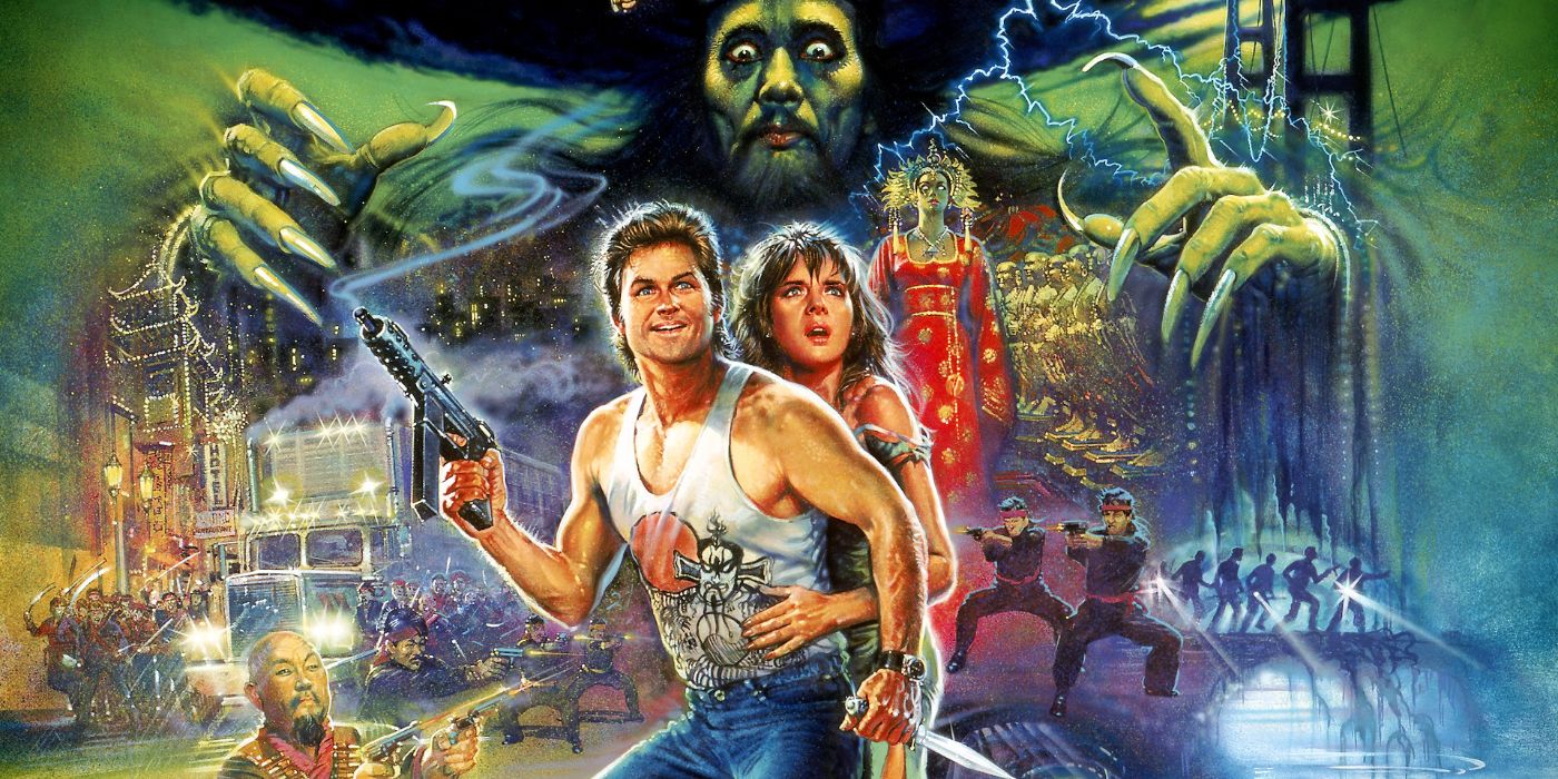 Promotional art for Big Trouble in Little China