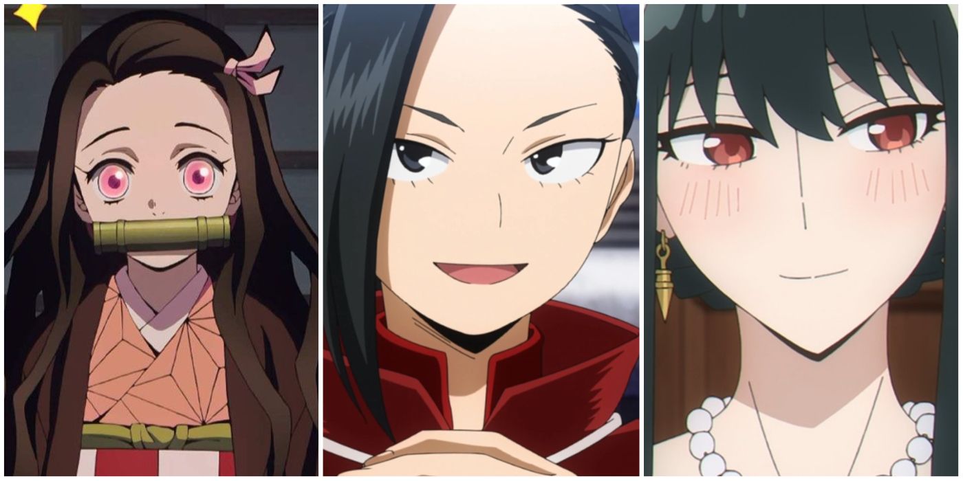 Top 100 Anime Girls With Black Hair (Main Role) 