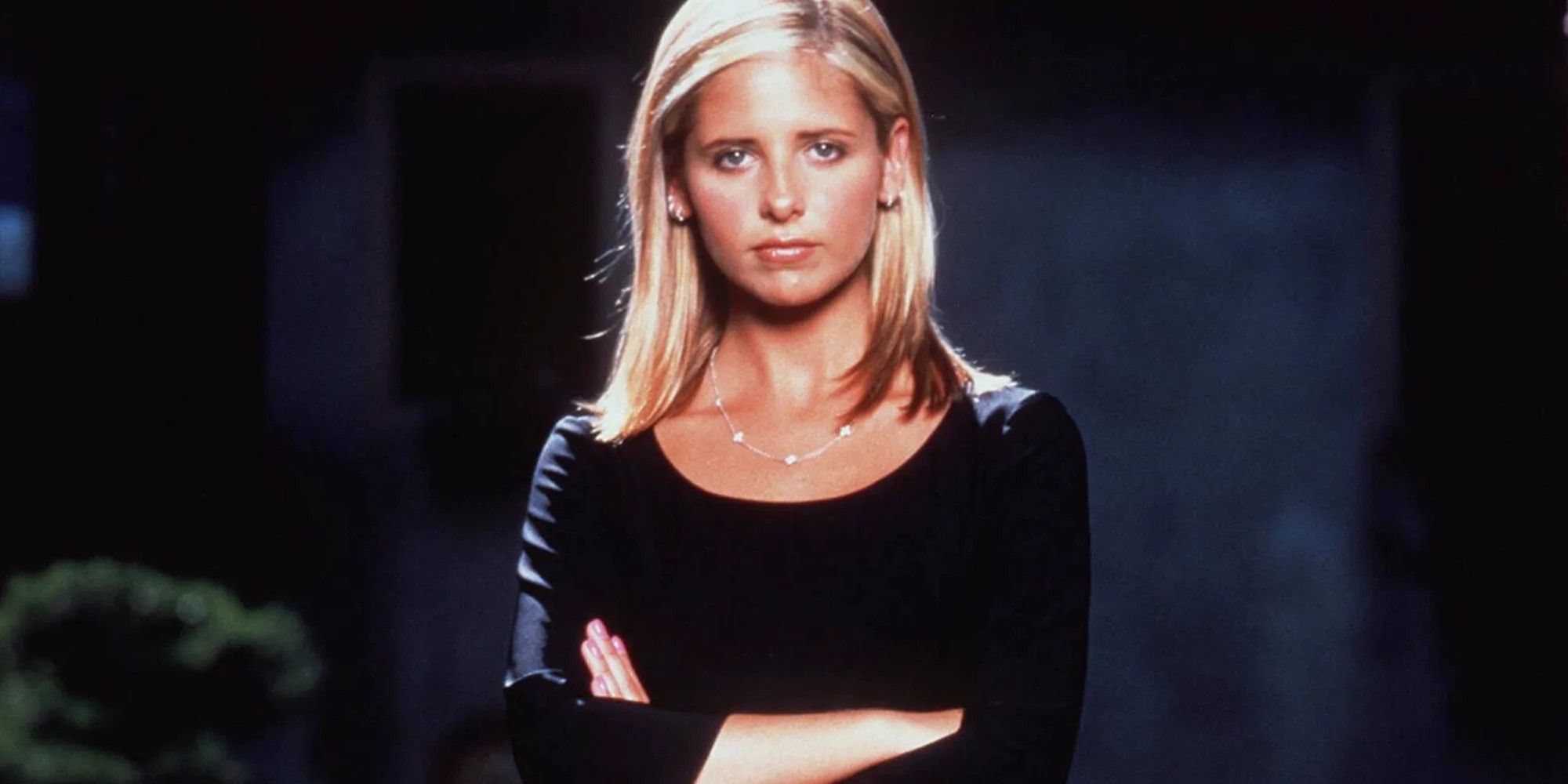 Buffy Summers, played by Sarah Michelle Gellar, in Buffy the Vampire Slayer