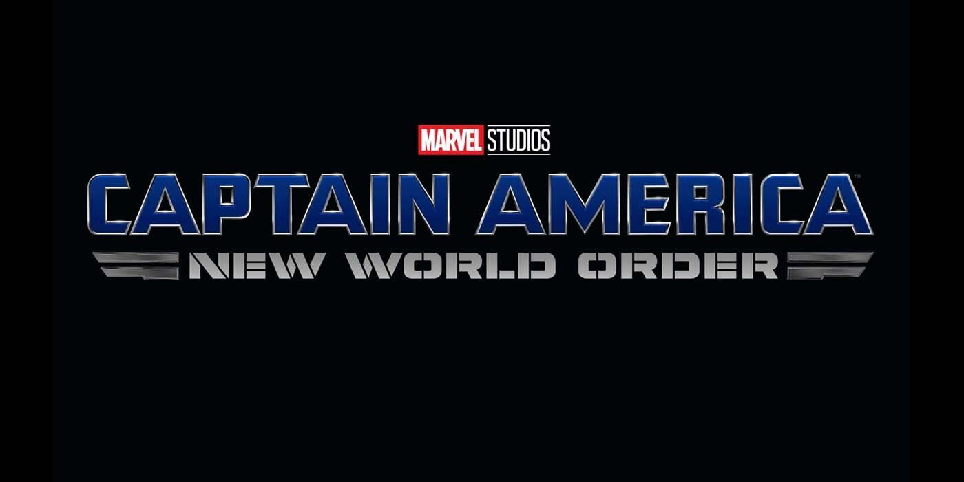 The header for MCU movie Captain America: New World Order