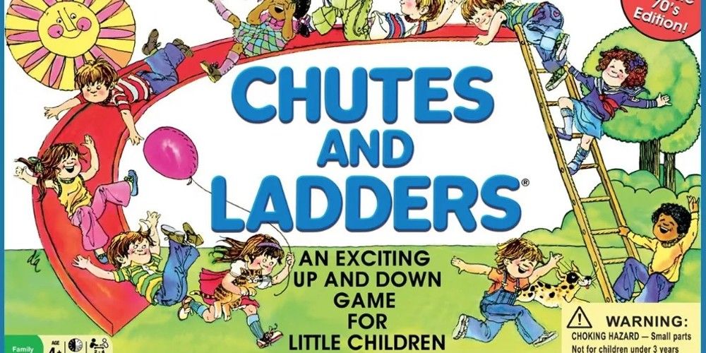 Box art from Chutes and Ladders